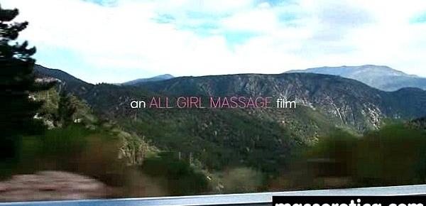  Sensual Oil Massage turns to Hot Lesbian action 8